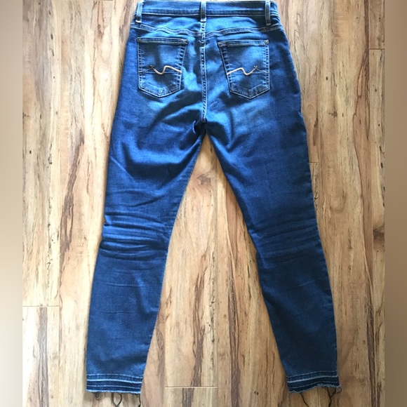 7FAM Cropped Skinny Jeans - Picture 3 of 7